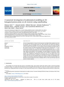 A Numerical Investigation Of Mathematical Modelling In 3D Hexagonal ...